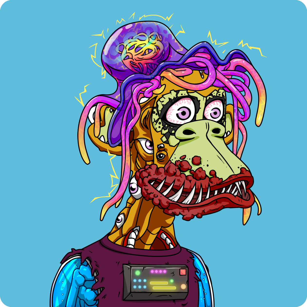 Yuga Labs - Mutant Ape Yacht Club - NFT # 21164