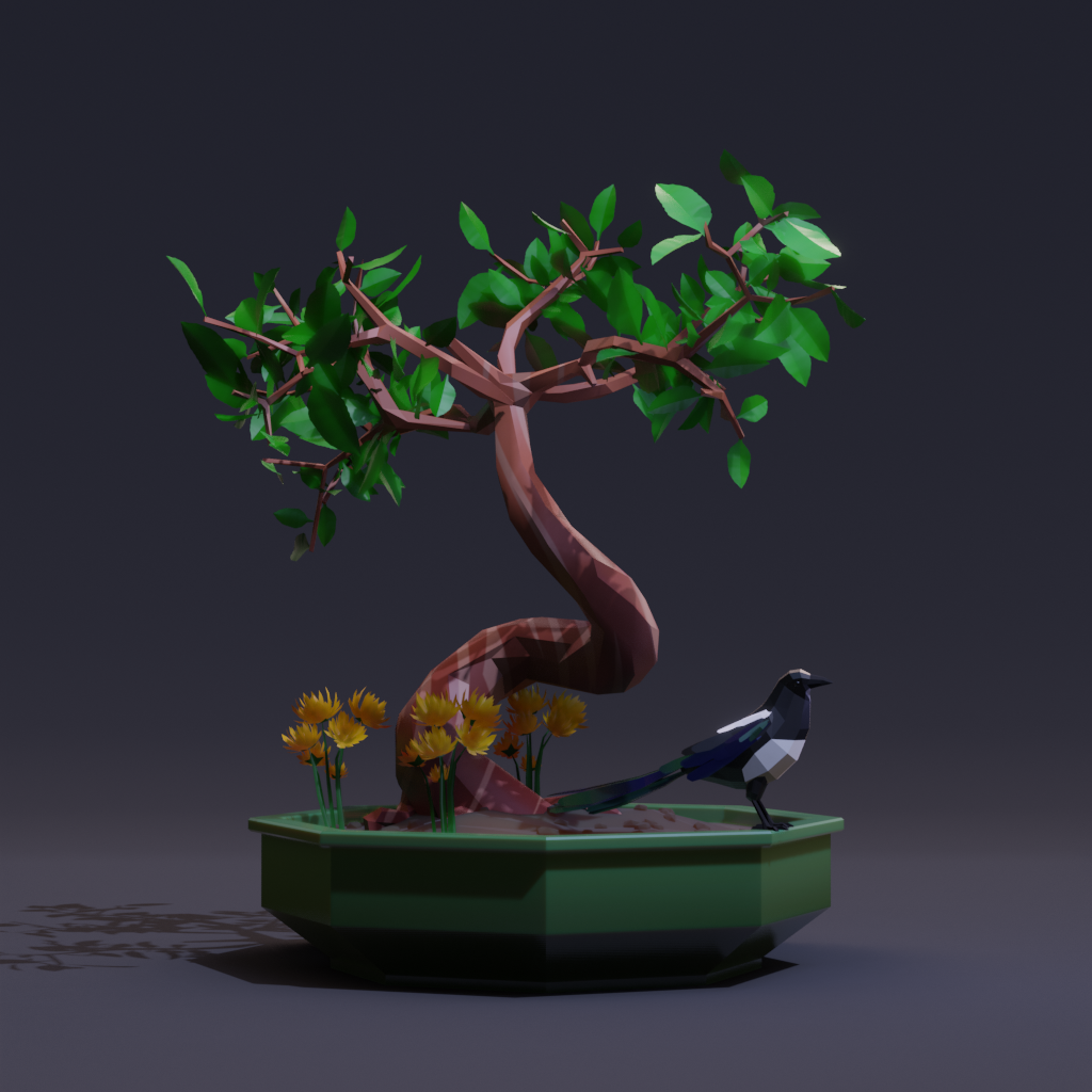 ZENFT Garden Society - Bonsai - Bonsai #8337 - NFT # 8337