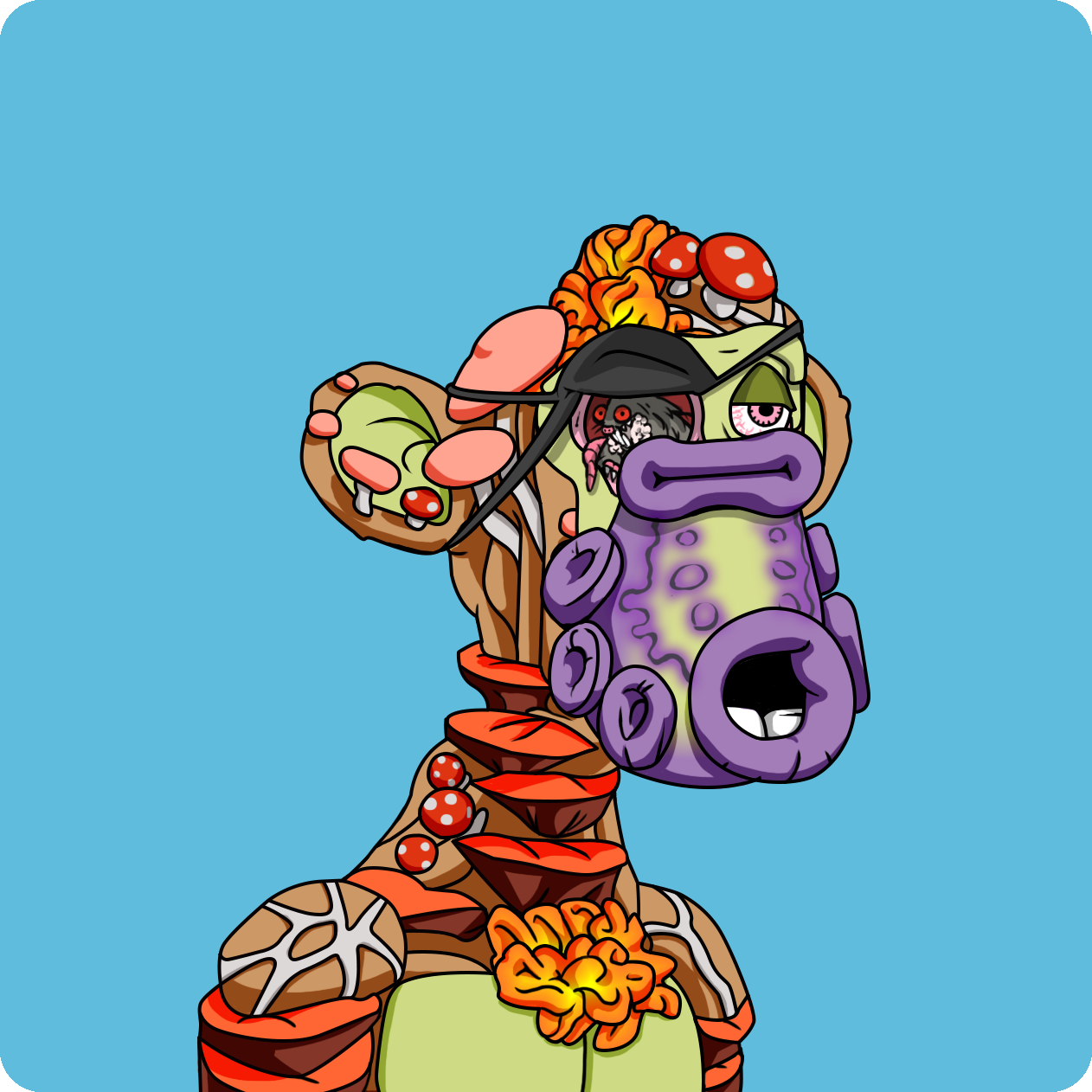 Yuga Labs - Mutant Ape Yacht Club - NFT # 8532