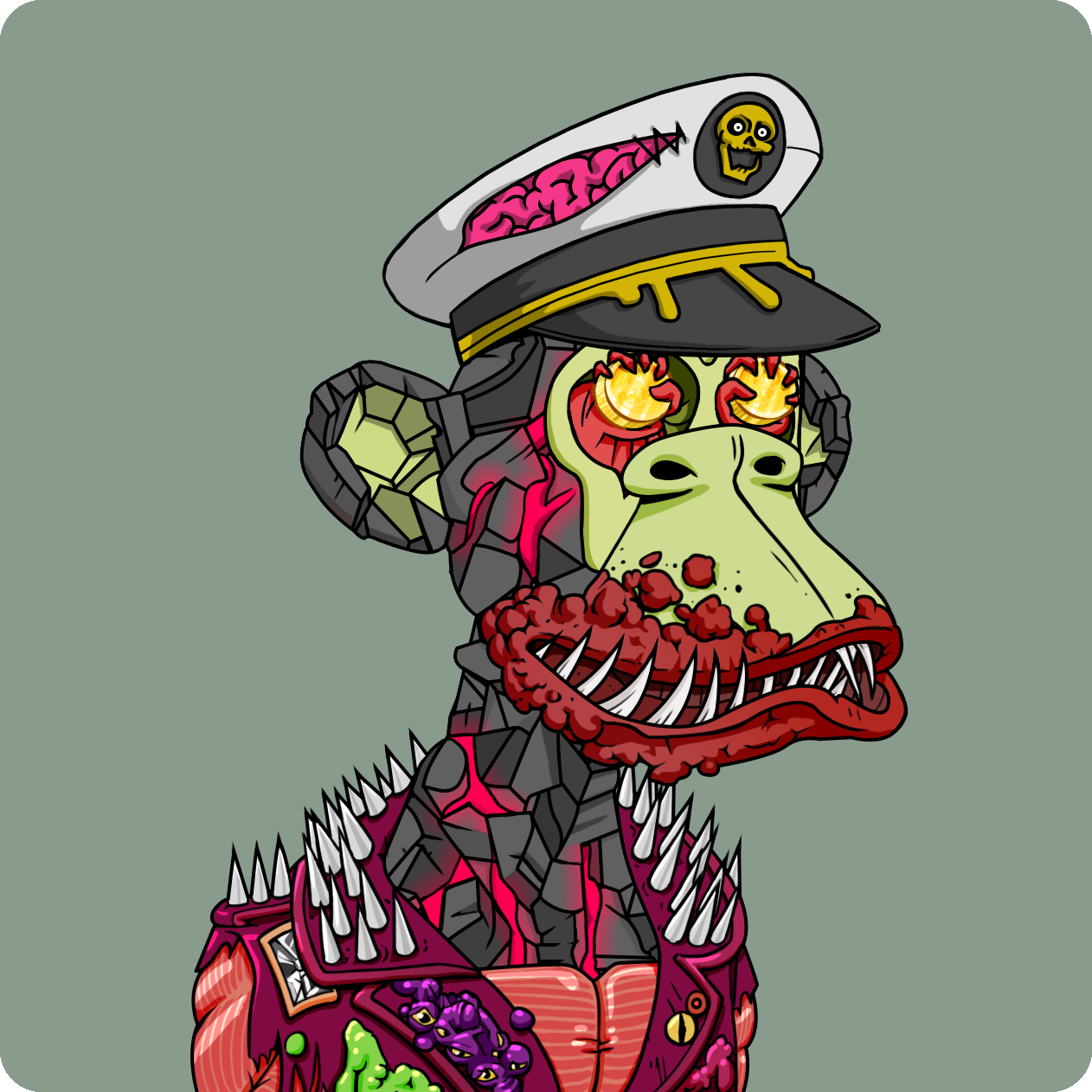 Yuga Labs - Mutant Ape Yacht Club - NFT # 11986