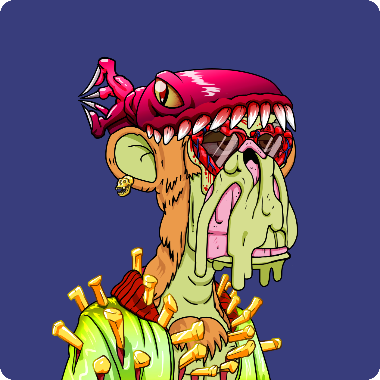 Yuga Labs - Mutant Ape Yacht Club - NFT # 3353