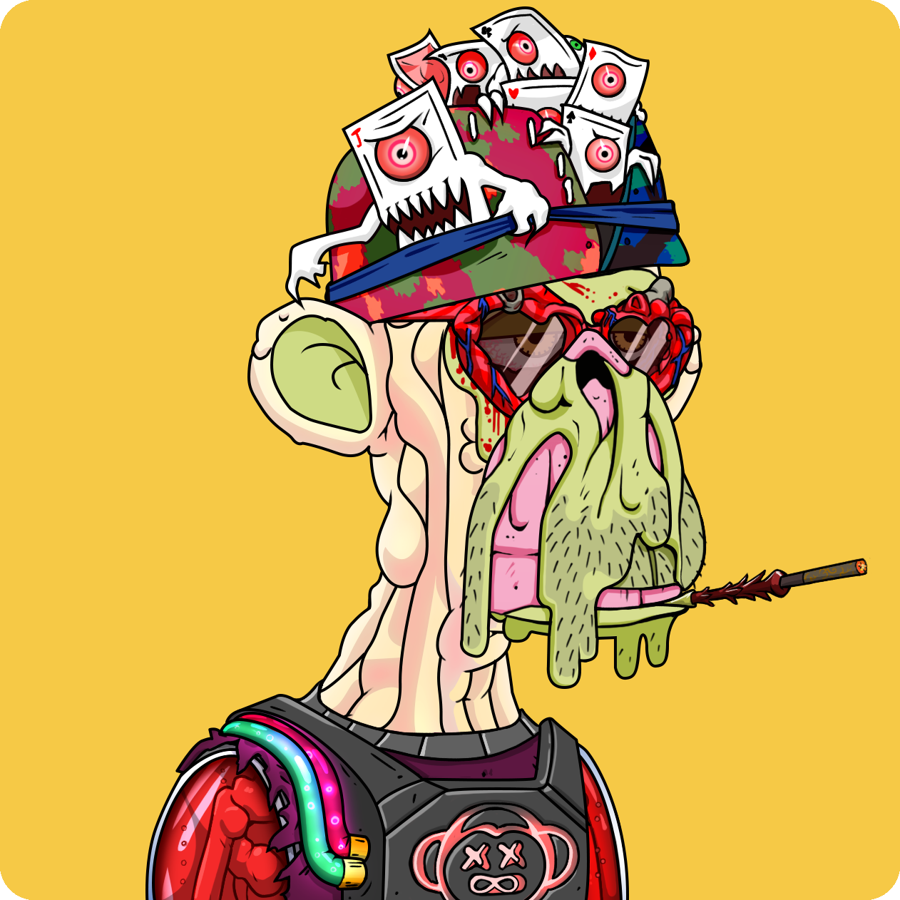 Yuga Labs - Mutant Ape Yacht Club - NFT # 124