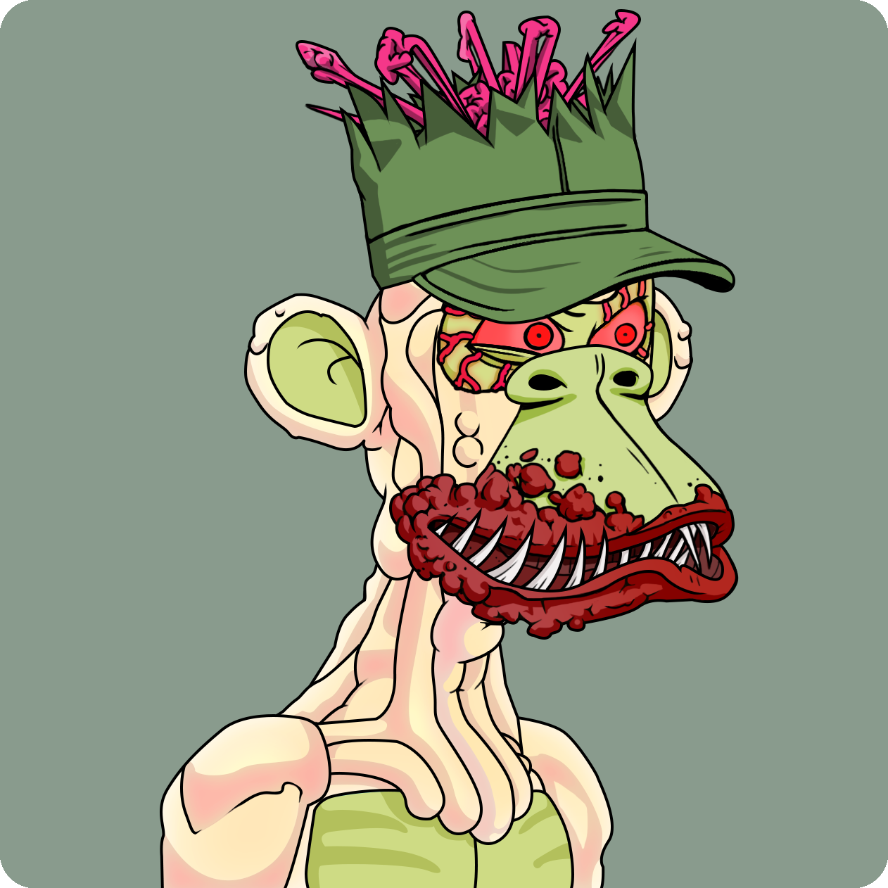 Yuga Labs - Mutant Ape Yacht Club - NFT # 18840