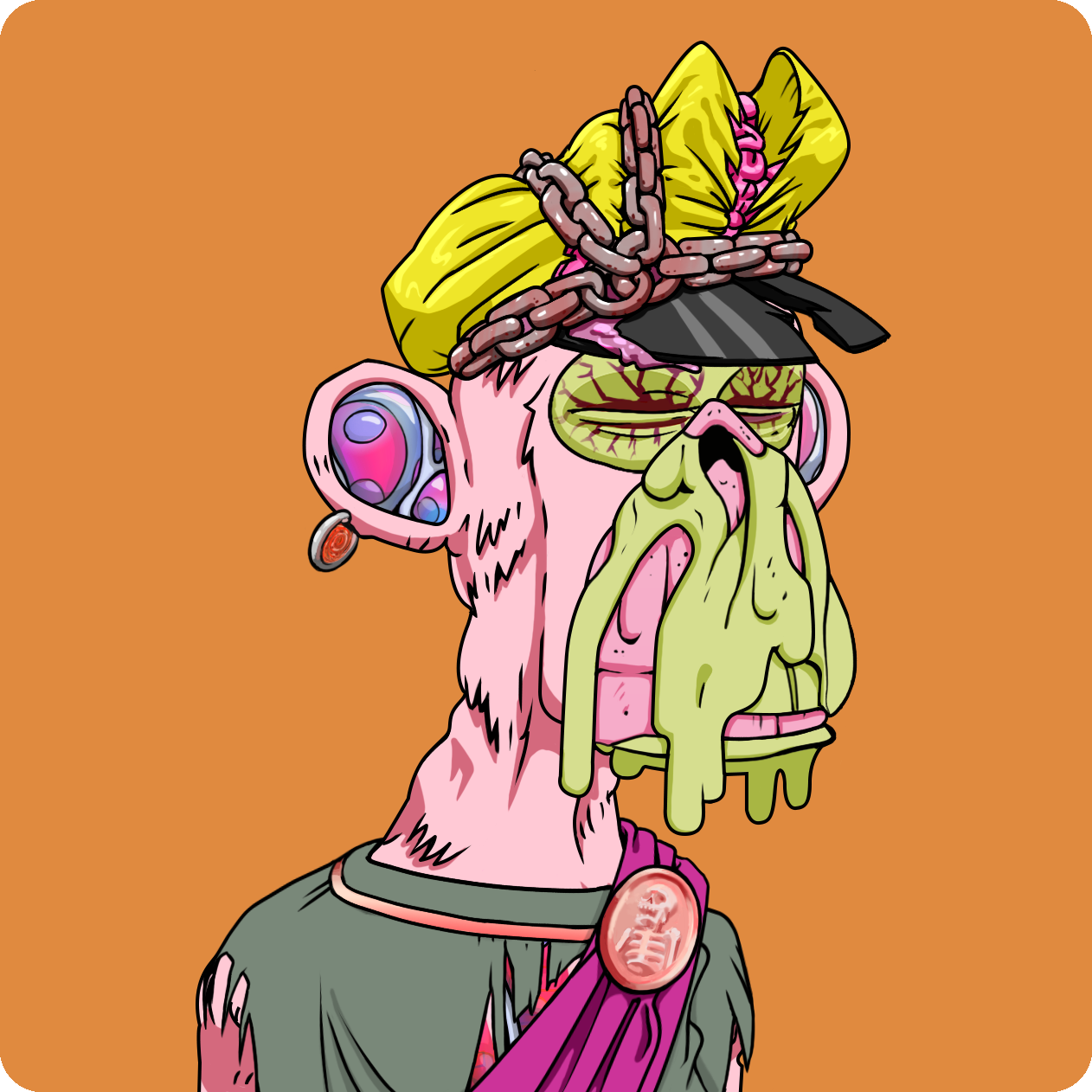 Yuga Labs - Mutant Ape Yacht Club - NFT # 13548