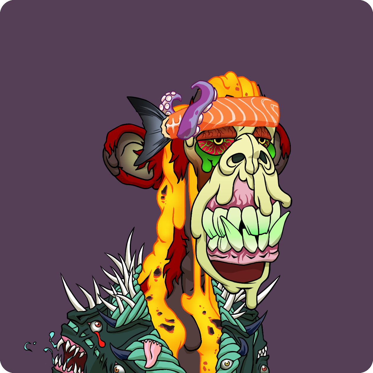 Yuga Labs - Mutant Ape Yacht Club - NFT # 15465