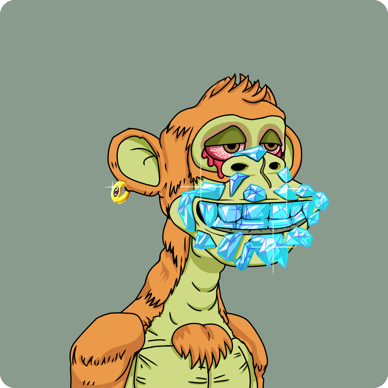 Yuga Labs - Mutant Ape Yacht Club - NFT # 4395