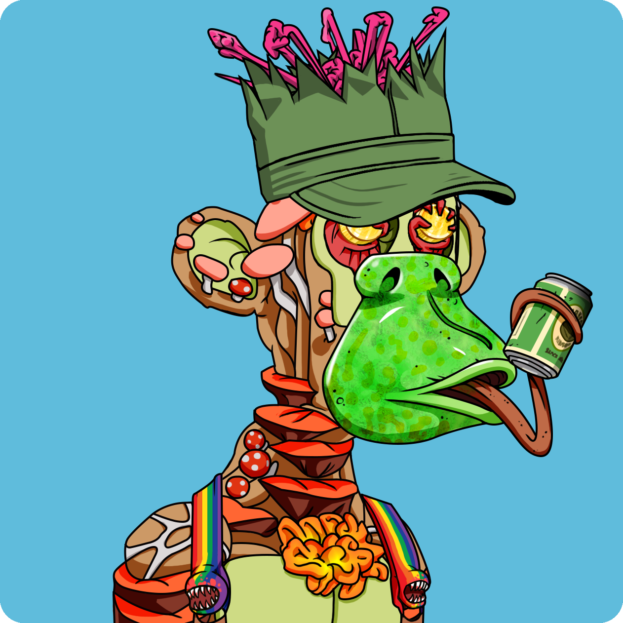 Yuga Labs - Mutant Ape Yacht Club - NFT # 313