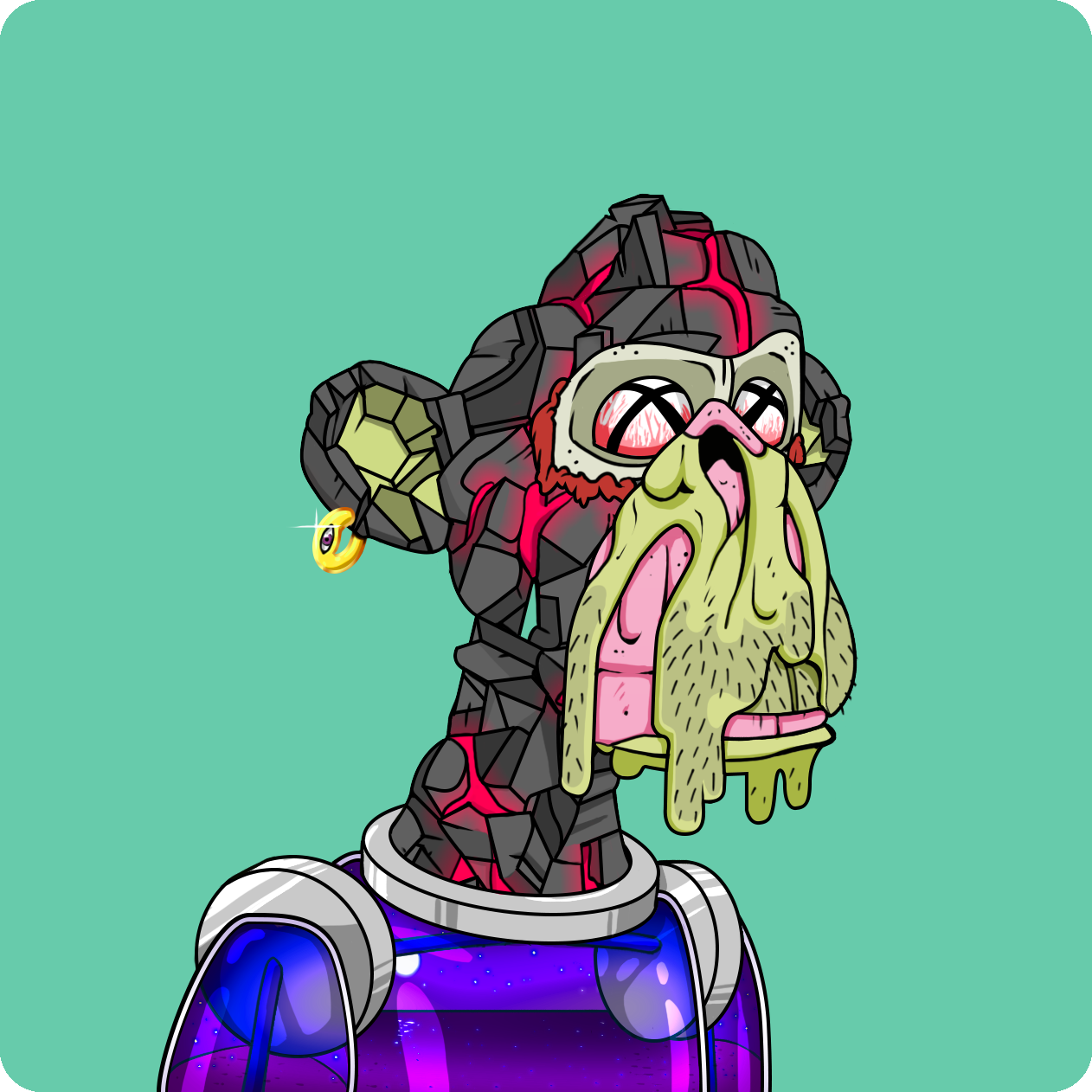 Yuga Labs - Mutant Ape Yacht Club - NFT # 21258