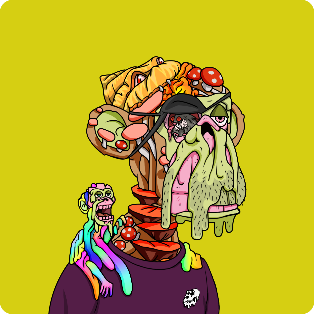 Yuga Labs - Mutant Ape Yacht Club - NFT # 6119