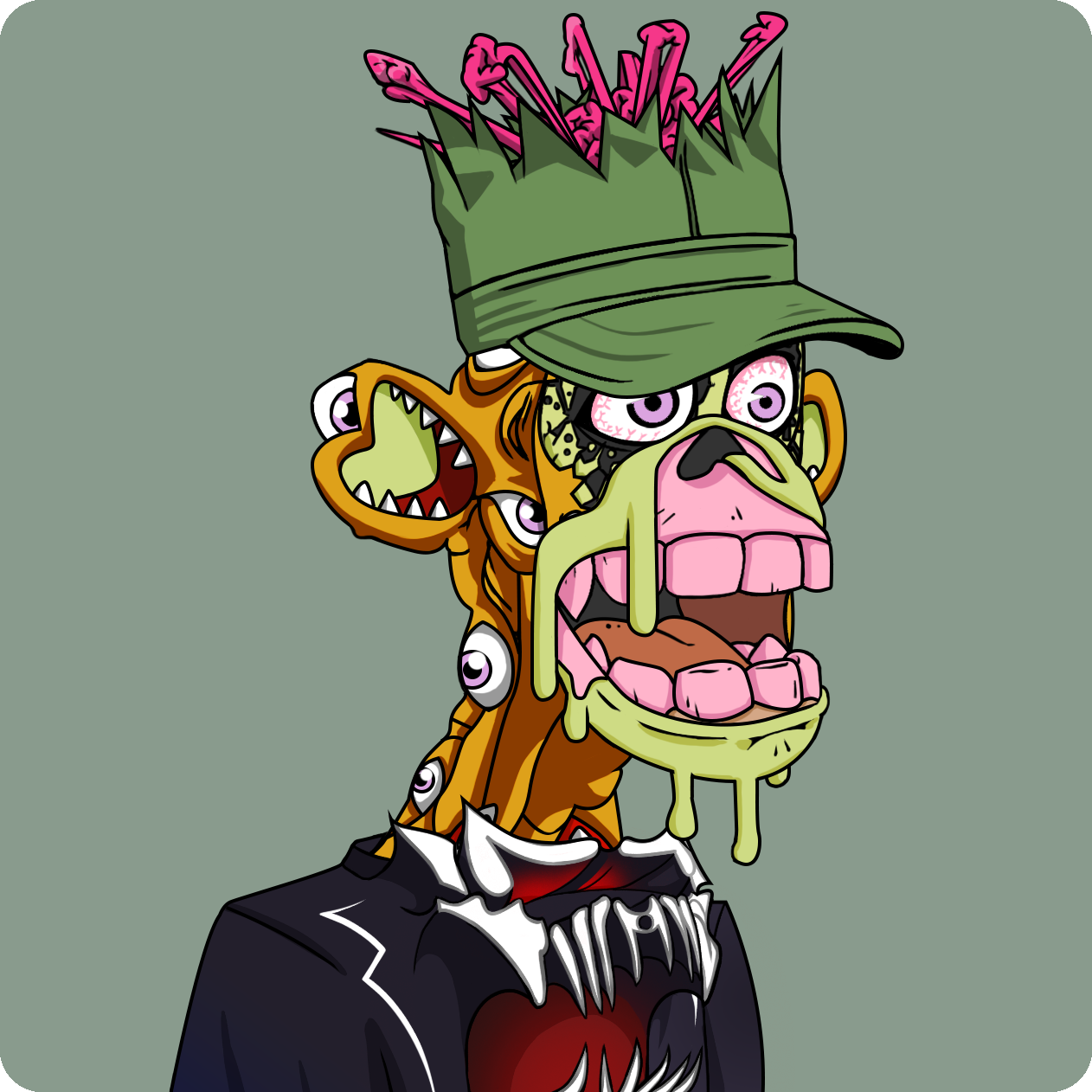 Yuga Labs - Mutant Ape Yacht Club - NFT # 158