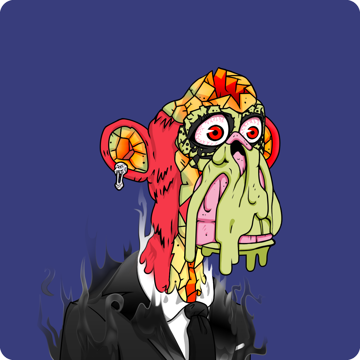 Yuga Labs - Mutant Ape Yacht Club - NFT # 9837