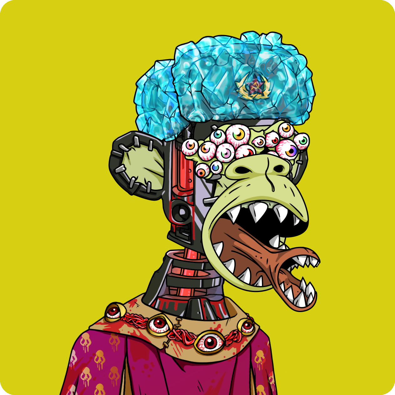 Yuga Labs - Mutant Ape Yacht Club - NFT # 15890