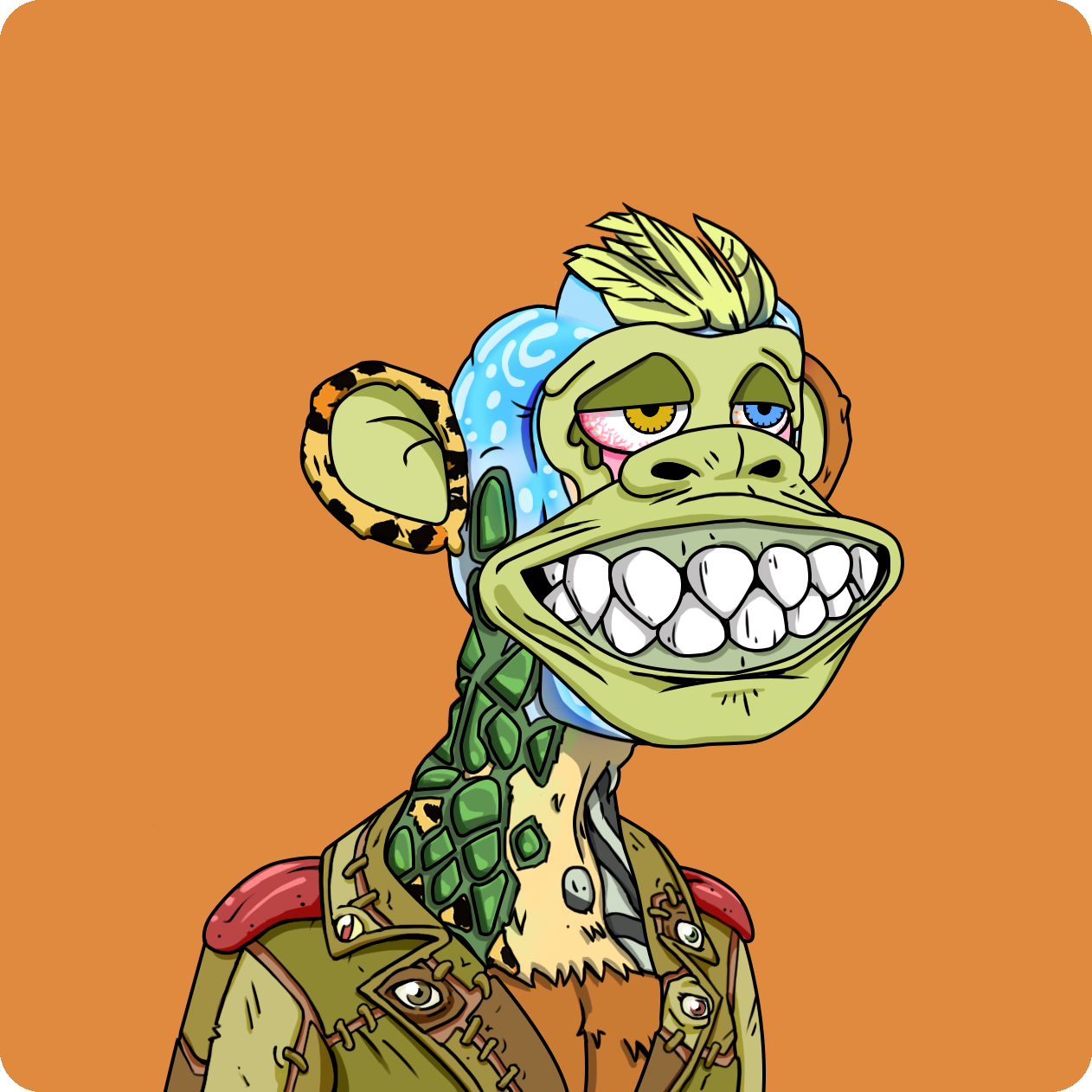 Yuga Labs - Mutant Ape Yacht Club - NFT # 3216