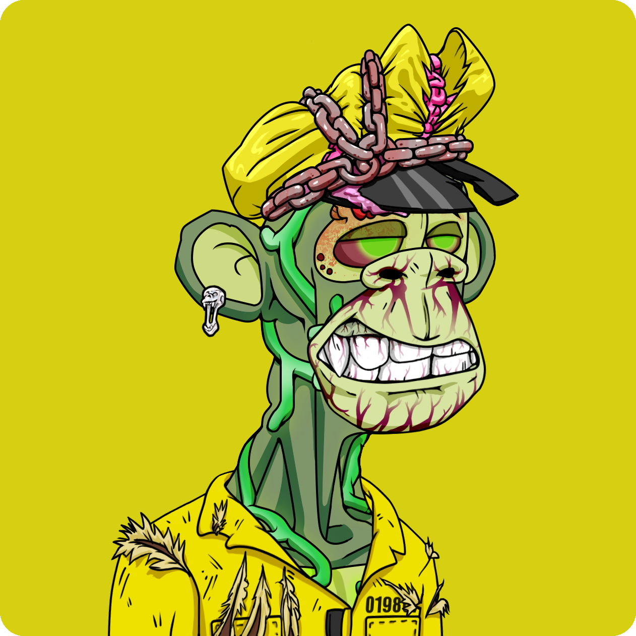 Yuga Labs - Mutant Ape Yacht Club - NFT # 16772