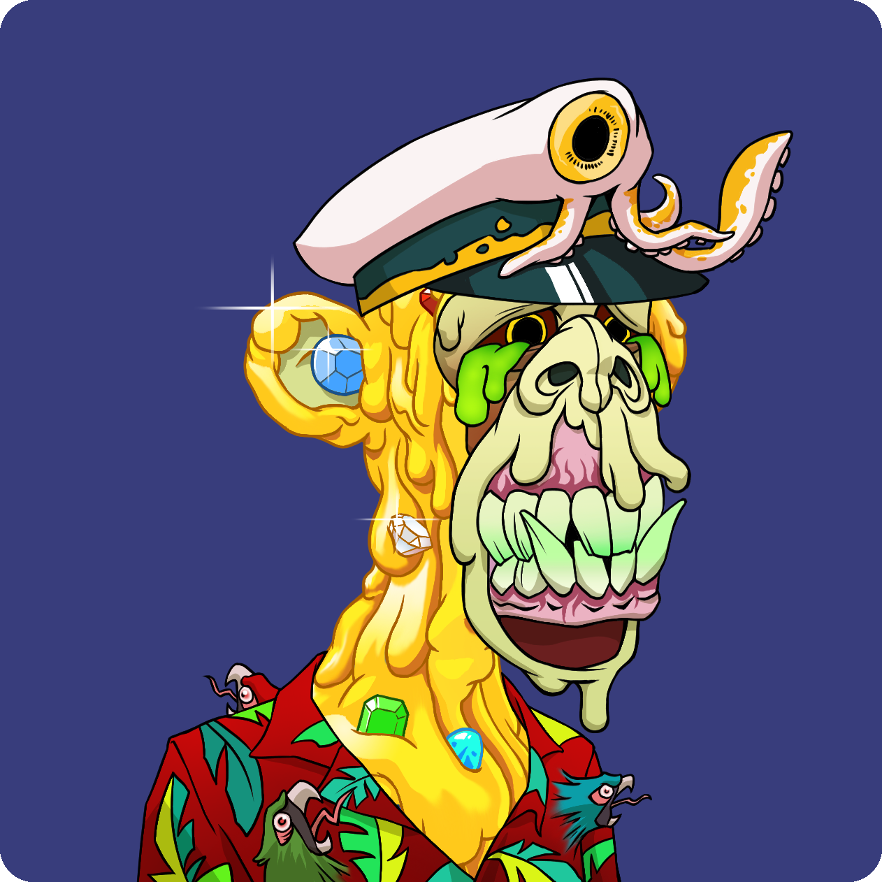 Yuga Labs - Mutant Ape Yacht Club - NFT # 25055