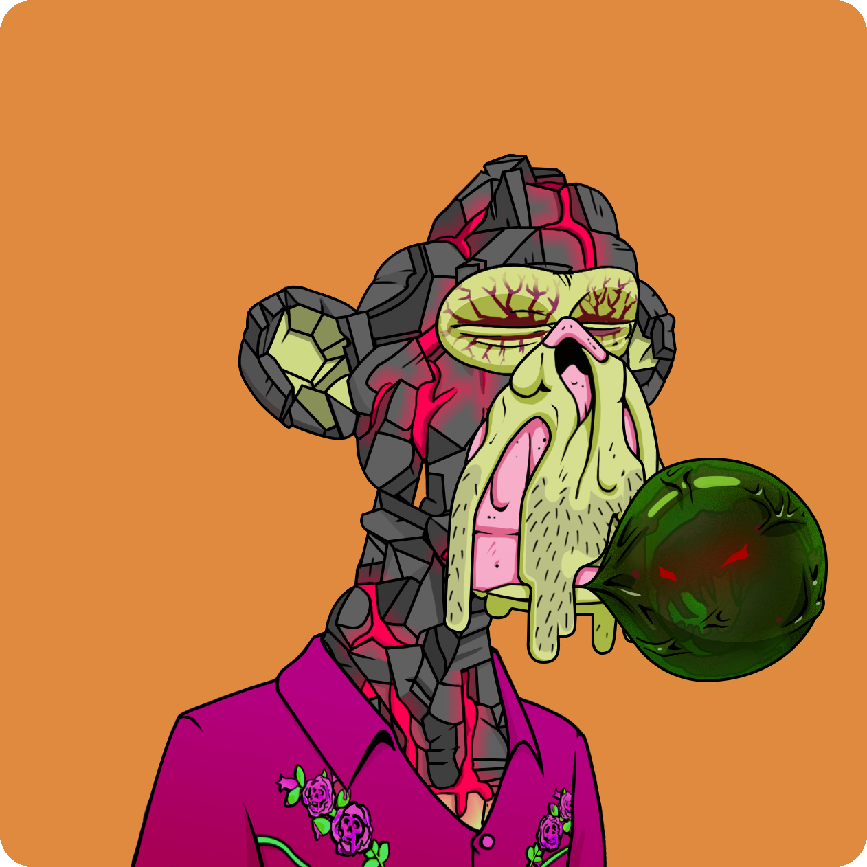 Yuga Labs - Mutant Ape Yacht Club - NFT # 9663