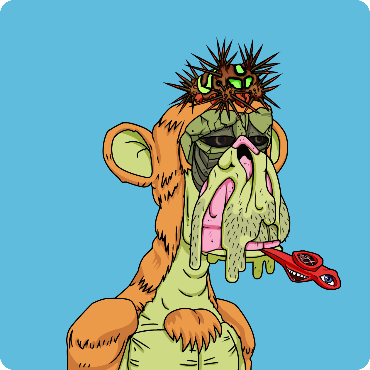 Yuga Labs - Mutant Ape Yacht Club - NFT # 9595