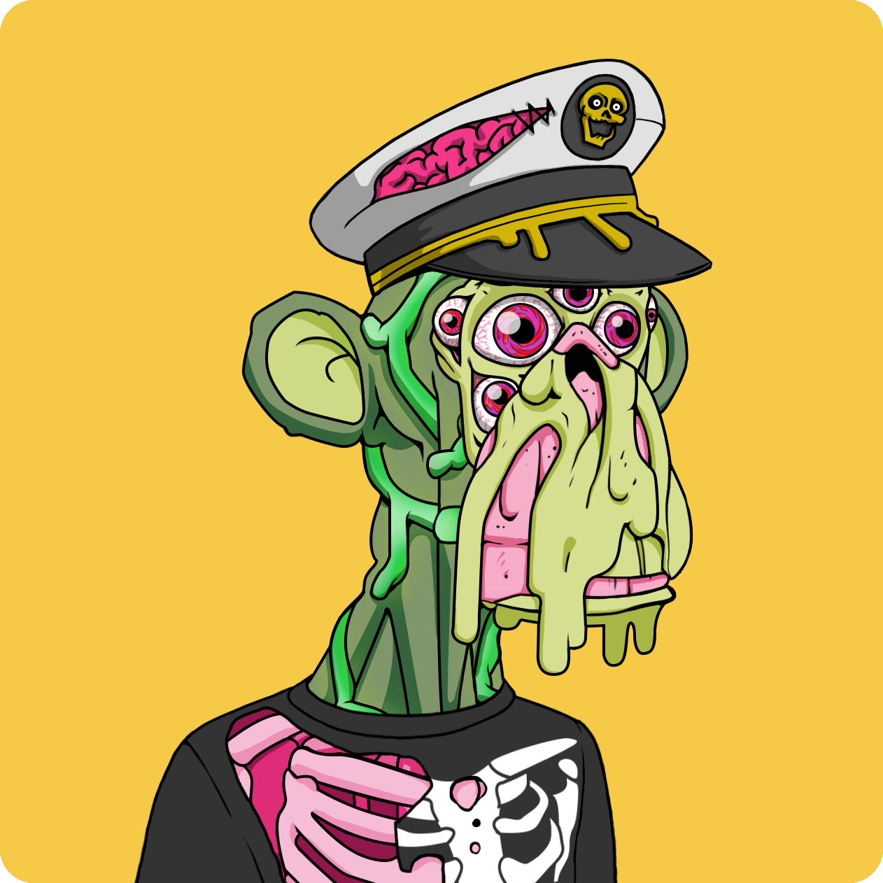 Yuga Labs - Mutant Ape Yacht Club - NFT # 11908