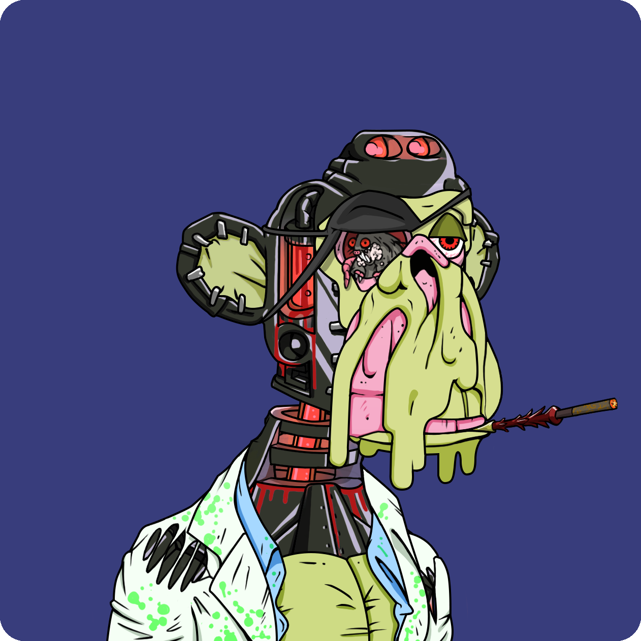 Yuga Labs - Mutant Ape Yacht Club - NFT # 5072