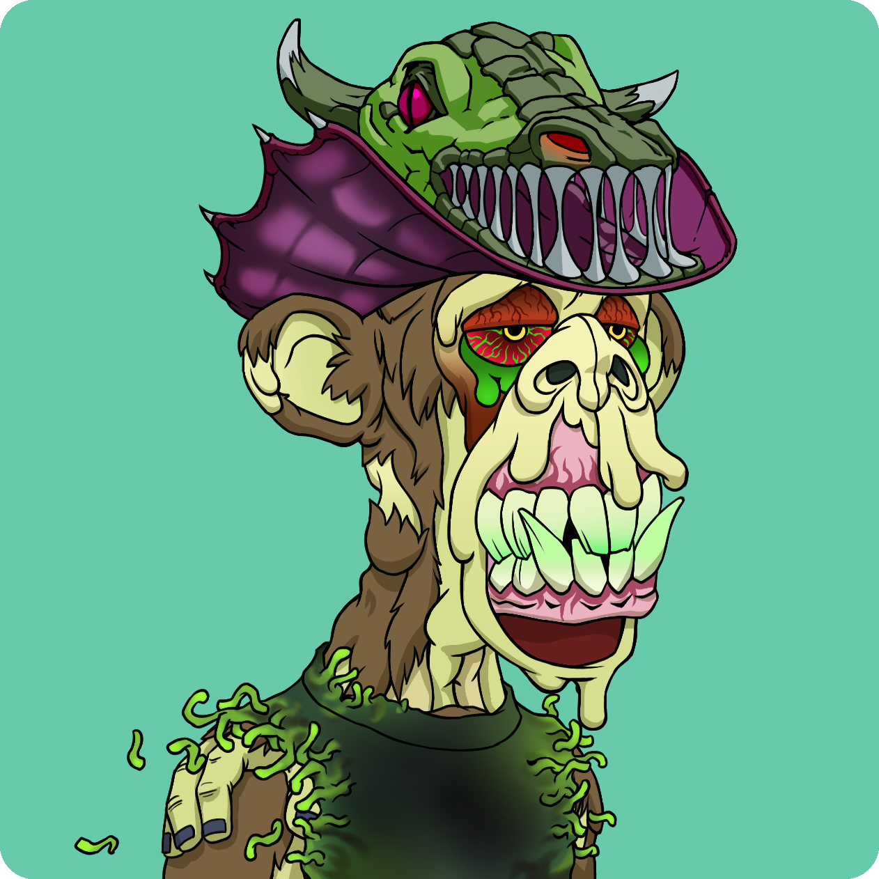 Yuga Labs - Mutant Ape Yacht Club - NFT # 17075