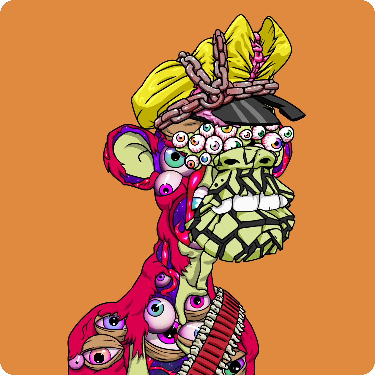 Yuga Labs - Mutant Ape Yacht Club - NFT # 5710