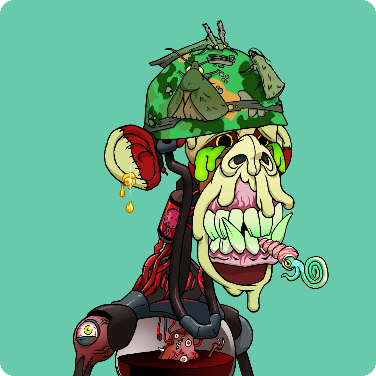 Yuga Labs - Mutant Ape Yacht Club - NFT # 2473