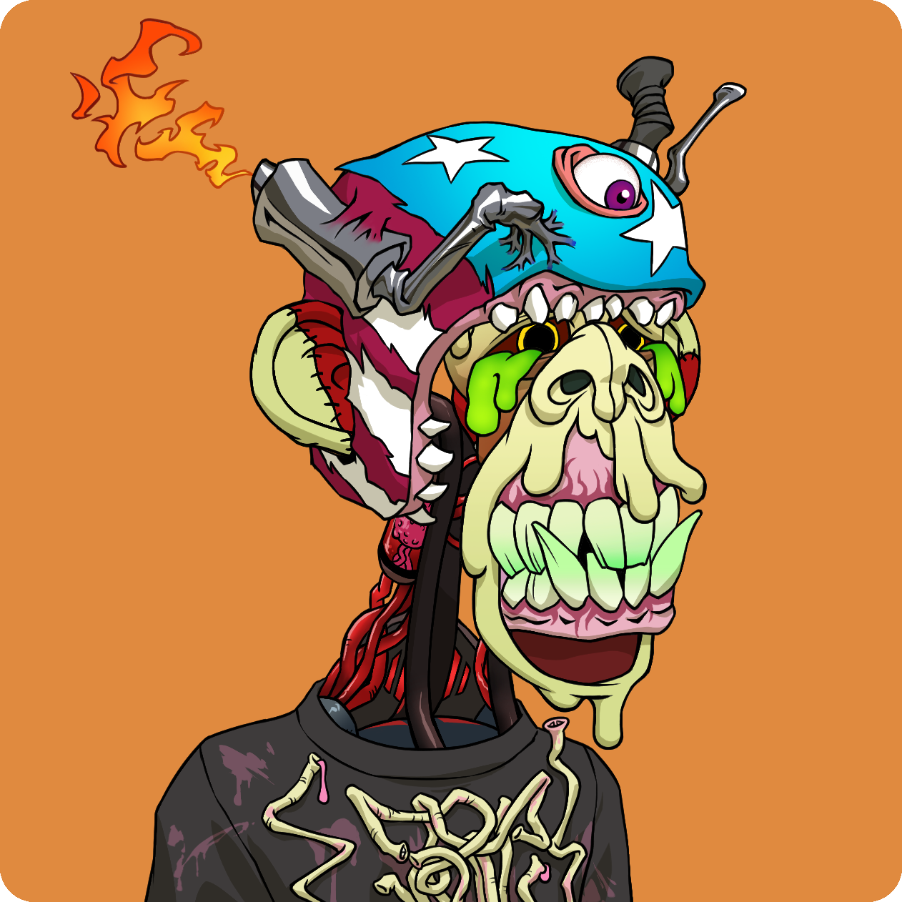 Yuga Labs - Mutant Ape Yacht Club - NFT # 16989