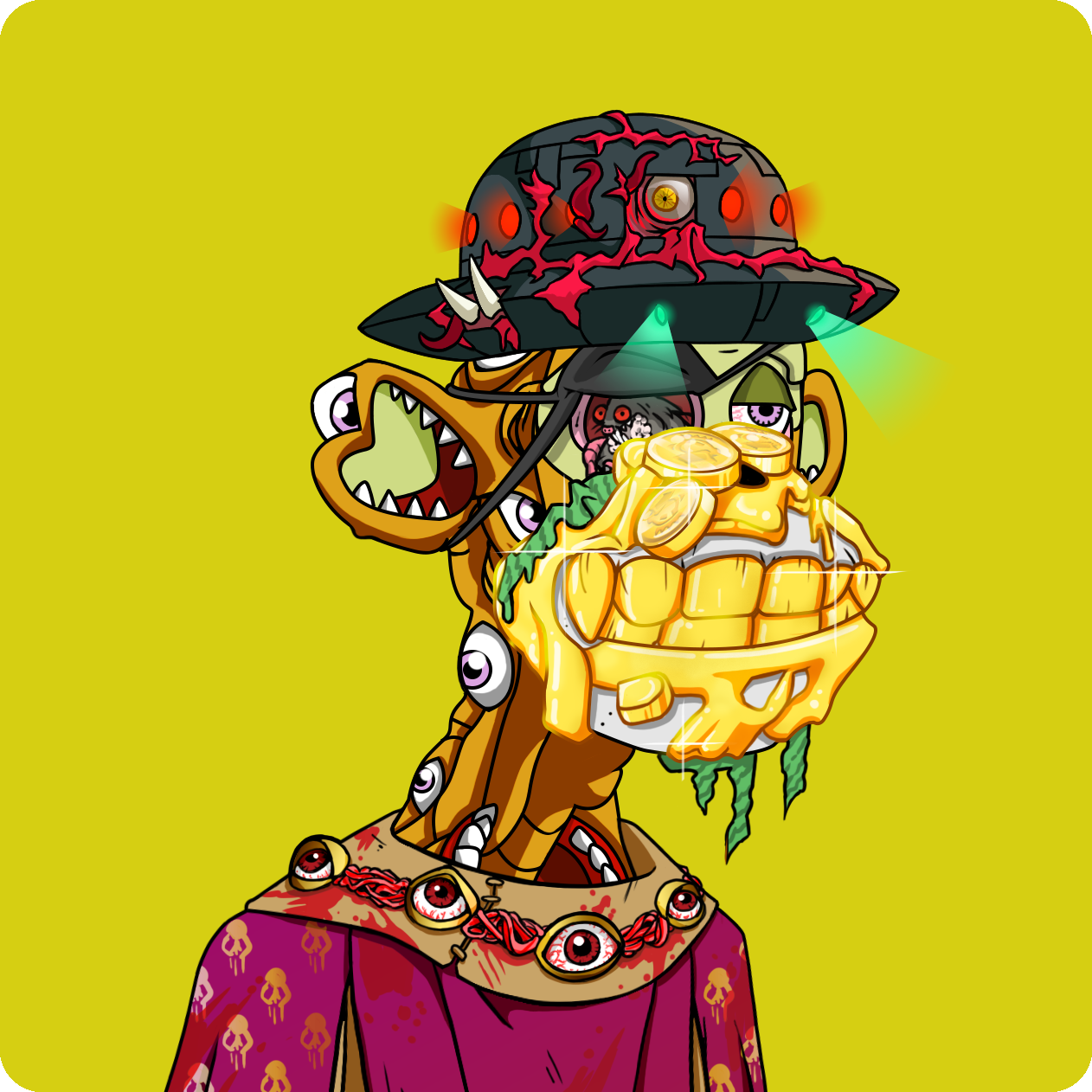 Yuga Labs - Mutant Ape Yacht Club - NFT # 21410