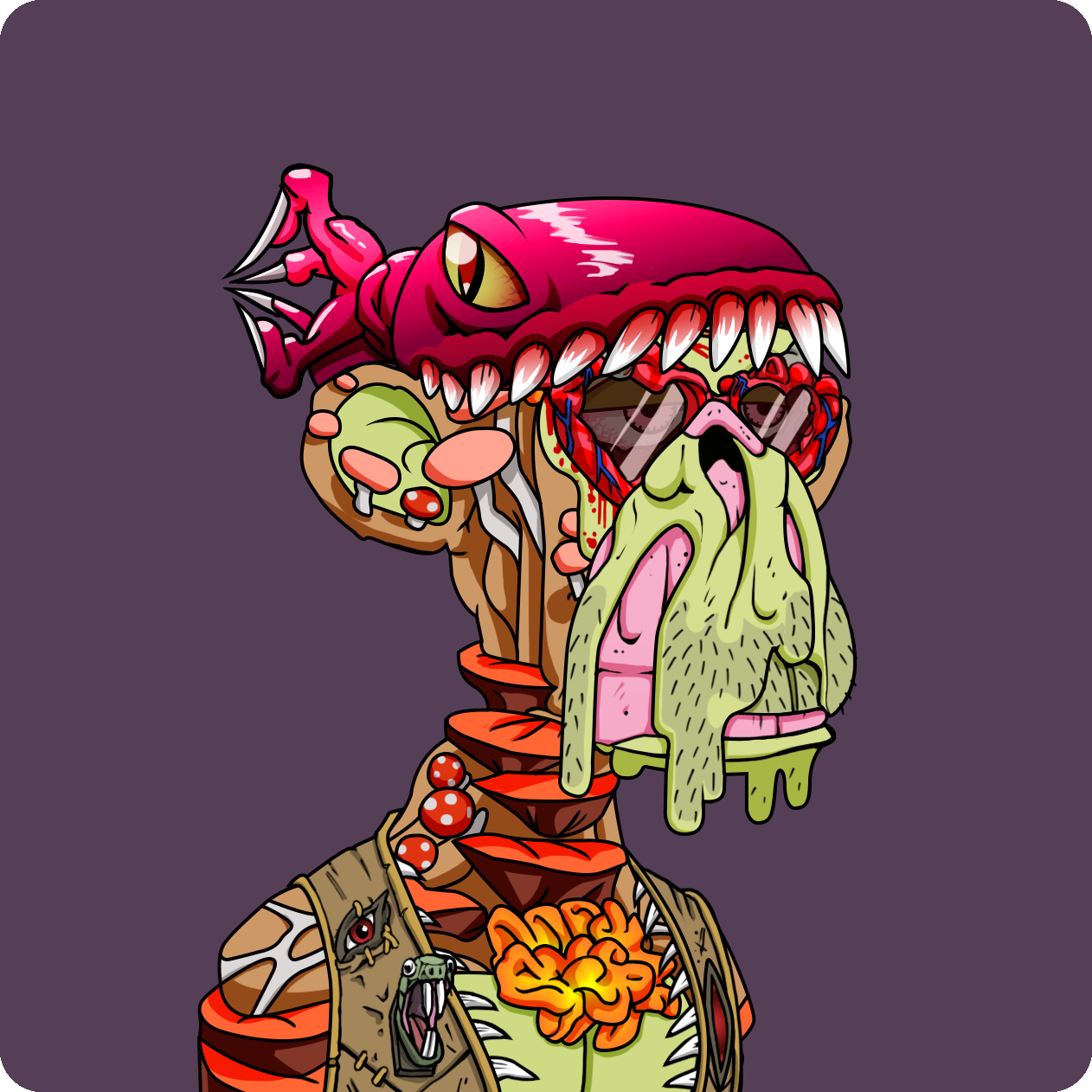 Yuga Labs - Mutant Ape Yacht Club - NFT # 14110