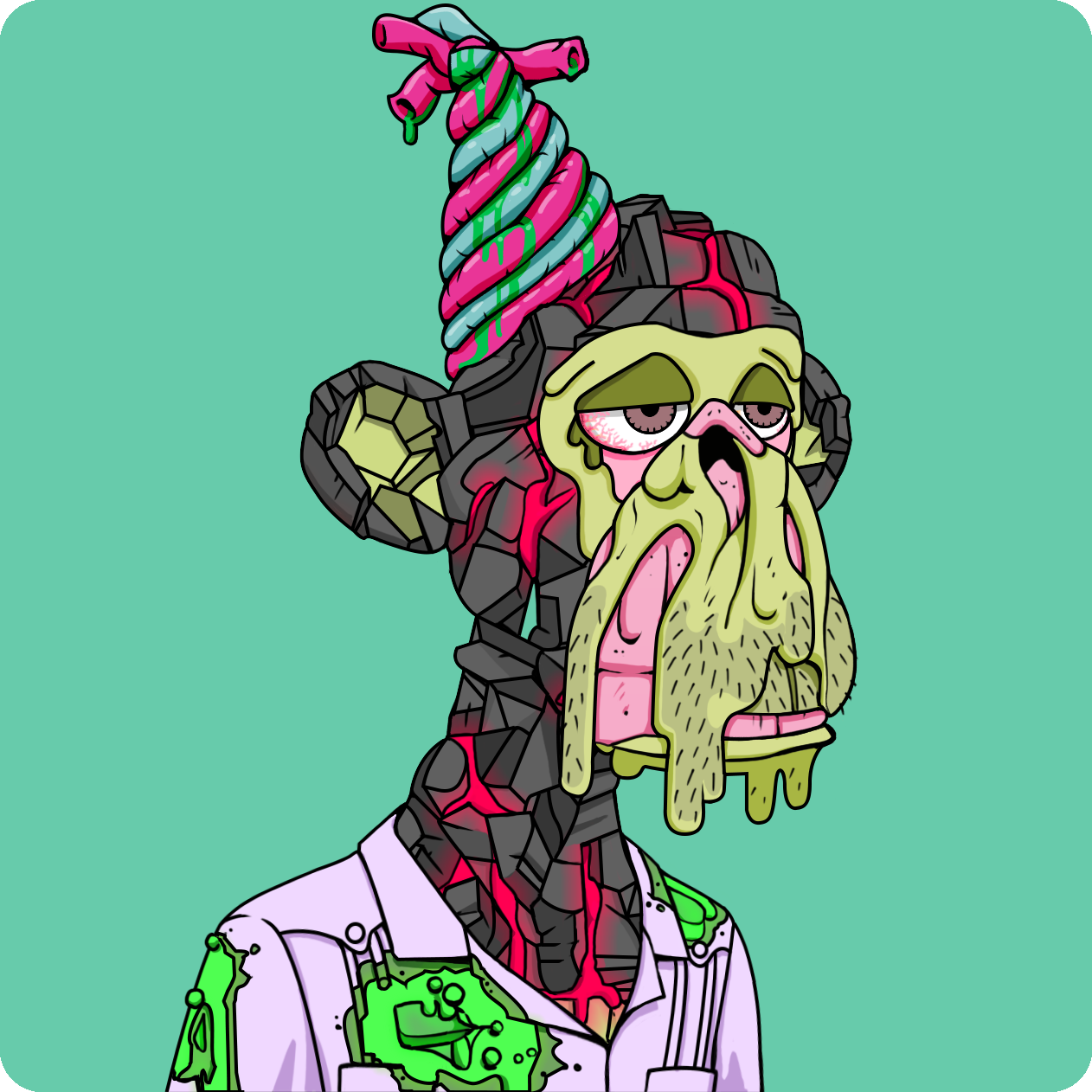 Yuga Labs - Mutant Ape Yacht Club - NFT # 5543