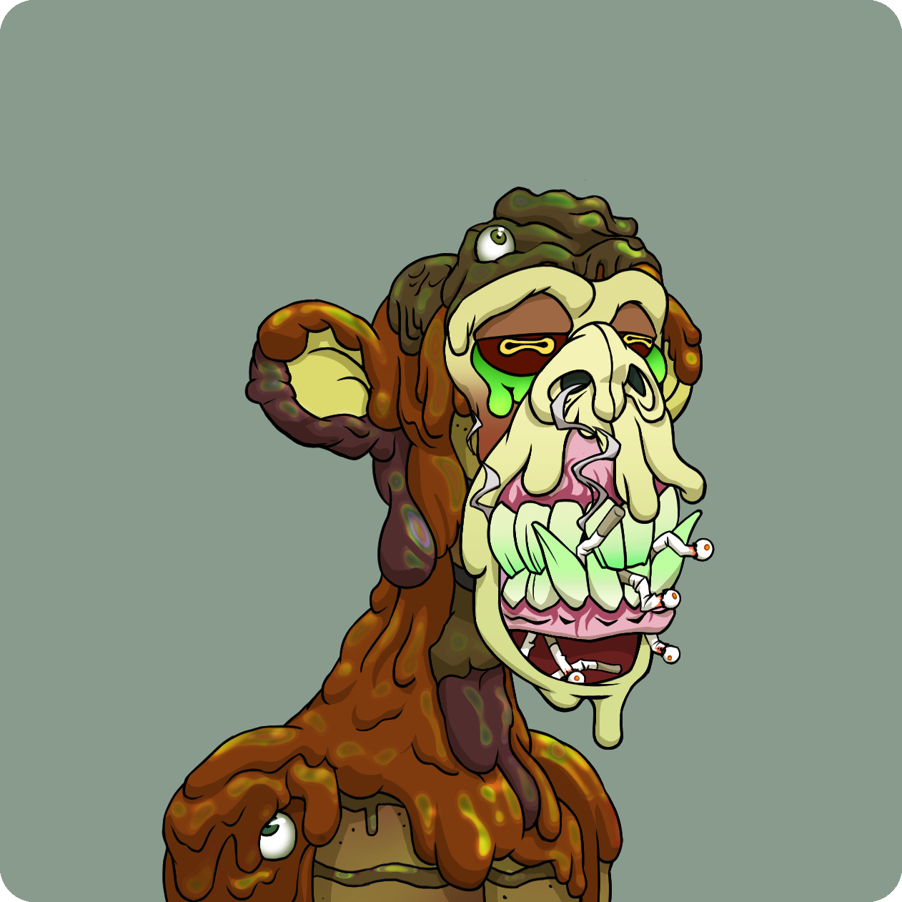 Yuga Labs - Mutant Ape Yacht Club - NFT # 4722