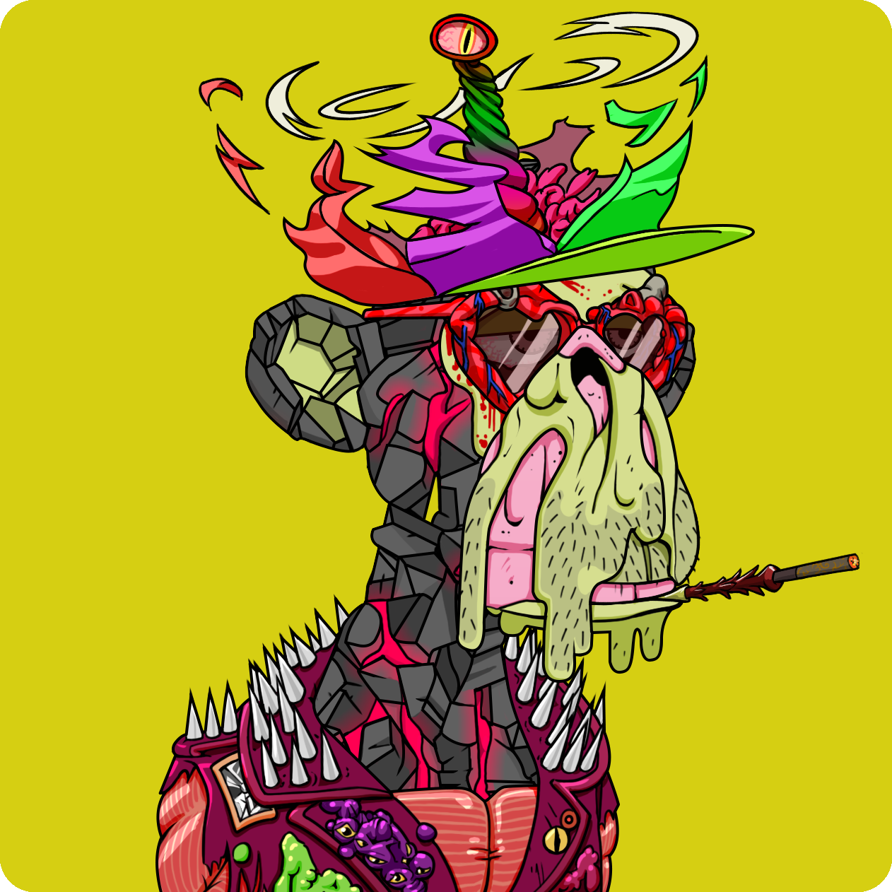 Yuga Labs - Mutant Ape Yacht Club - NFT # 9584