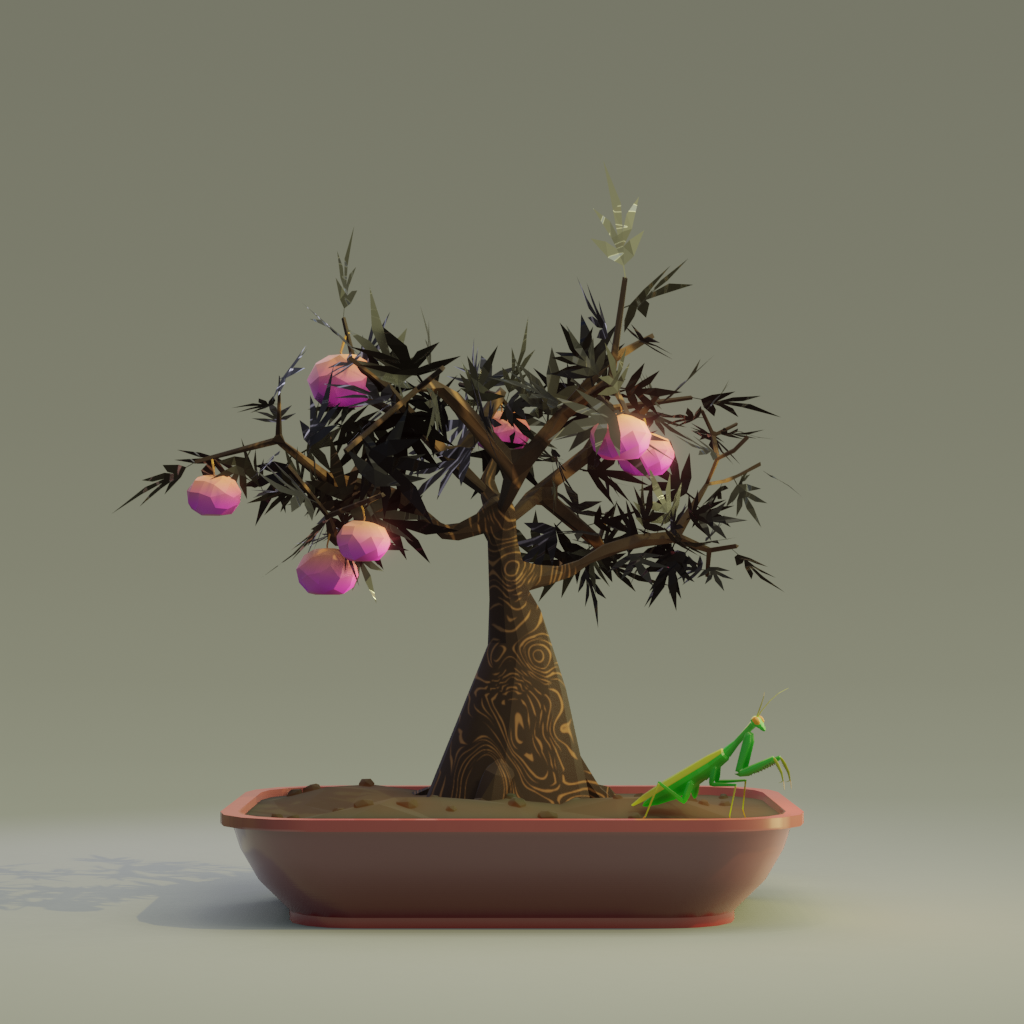 ZENFT Garden Society - Bonsai - Bonsai #8303 - NFT # 8303