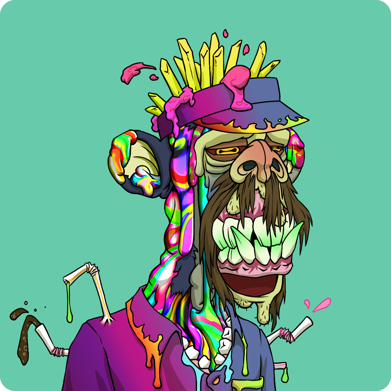 Yuga Labs - Mutant Ape Yacht Club - NFT # 13769