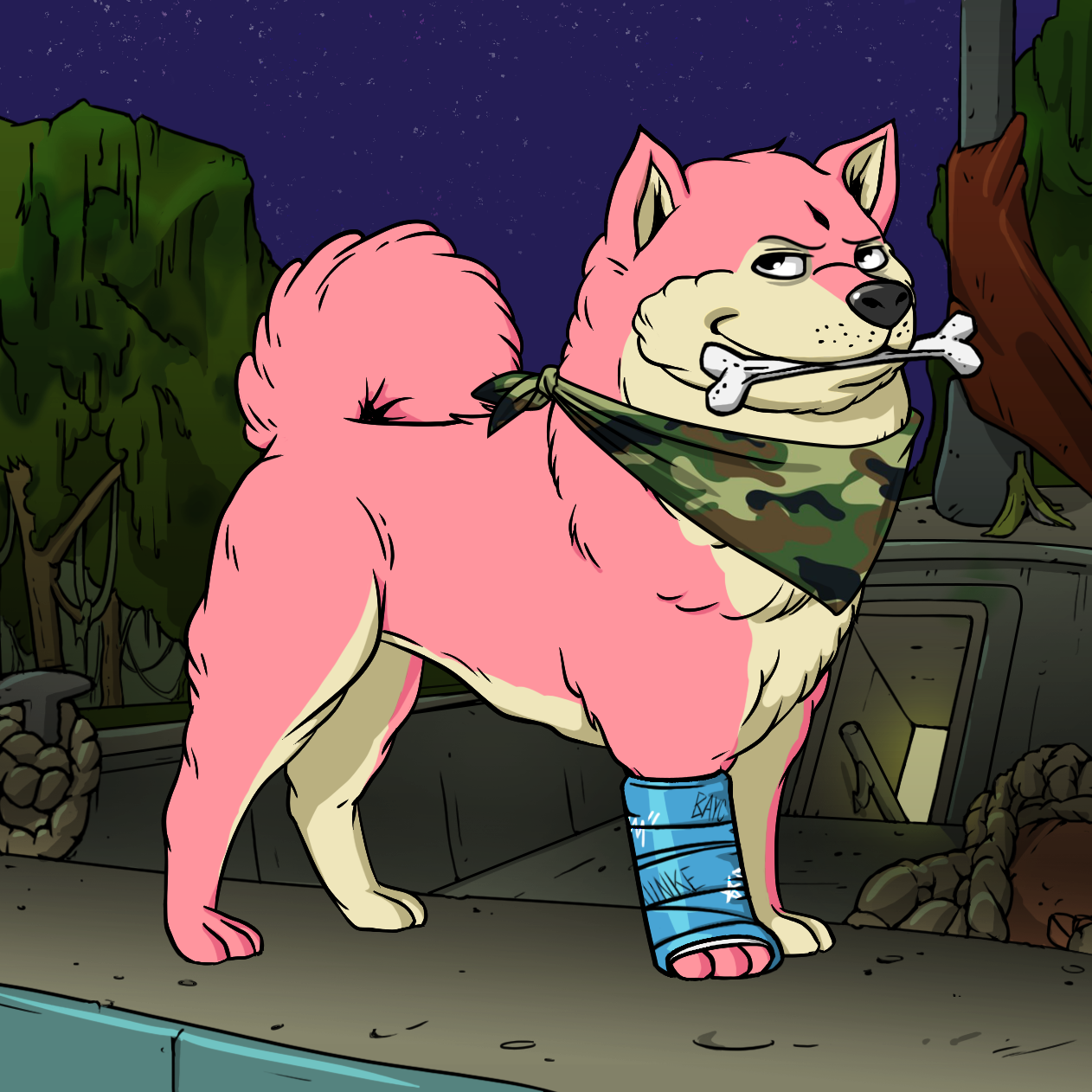 Yuga Labs - Bored Ape Kennel Club - NFT # 8834