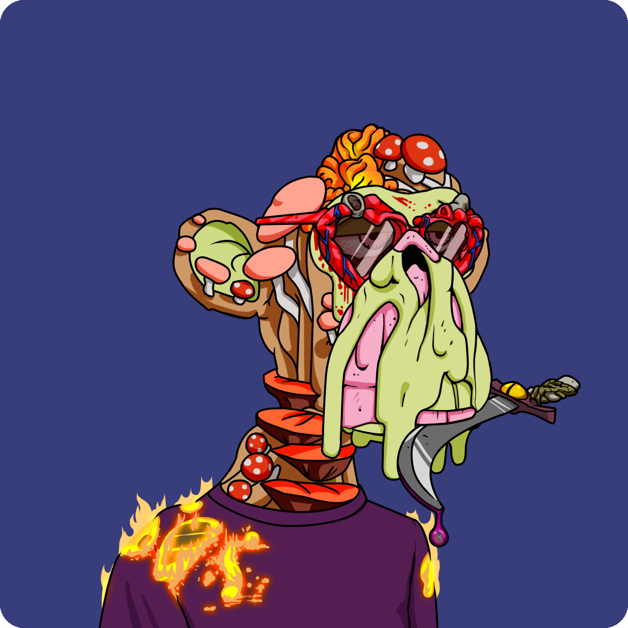 Yuga Labs - Mutant Ape Yacht Club - NFT # 8677