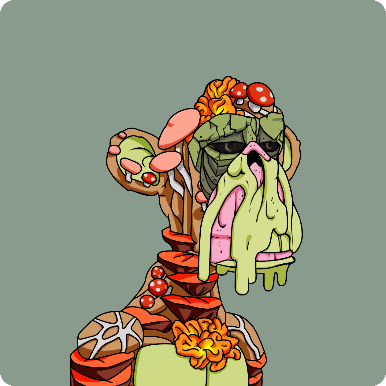 Yuga Labs - Mutant Ape Yacht Club - NFT # 21324