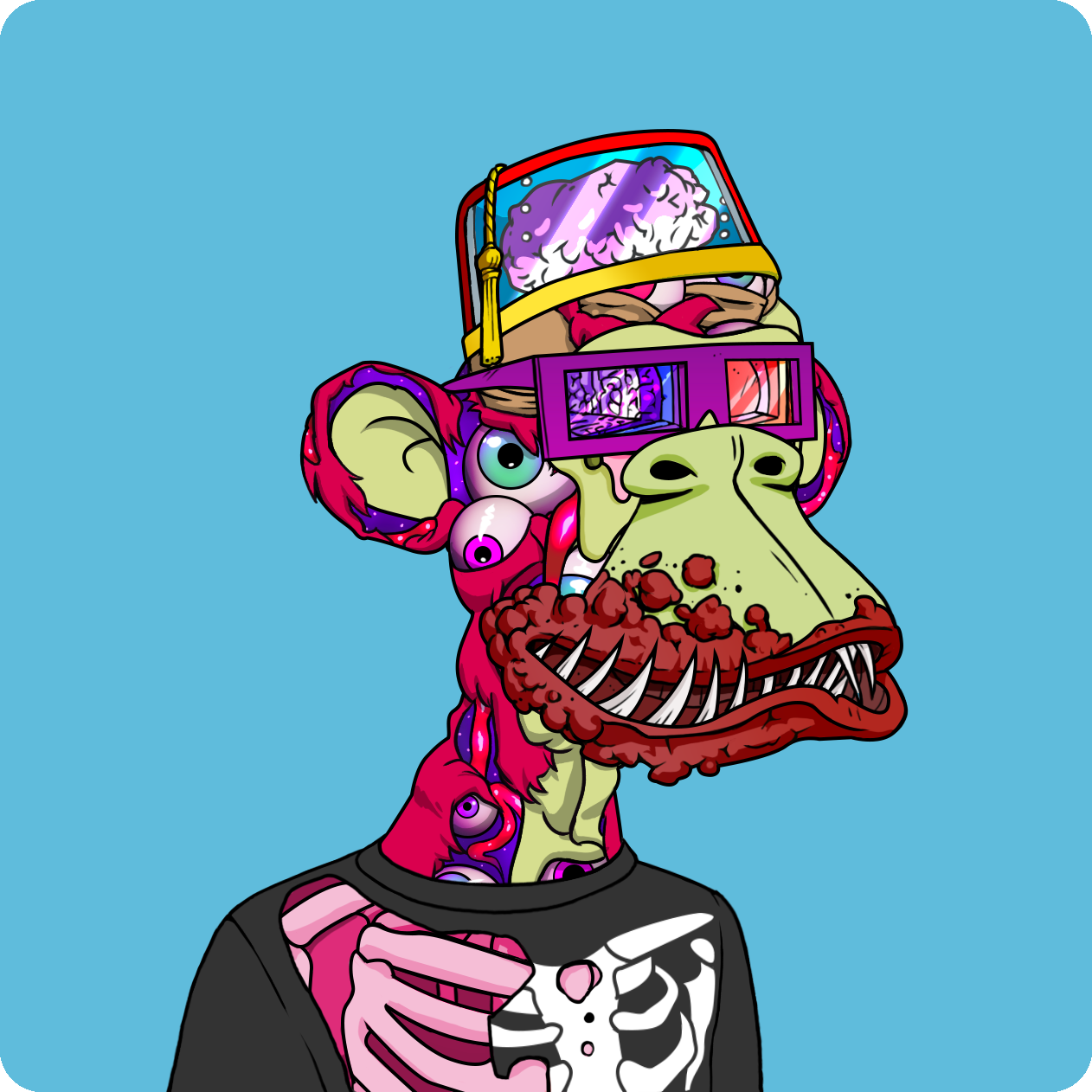 Yuga Labs - Mutant Ape Yacht Club - NFT # 22310