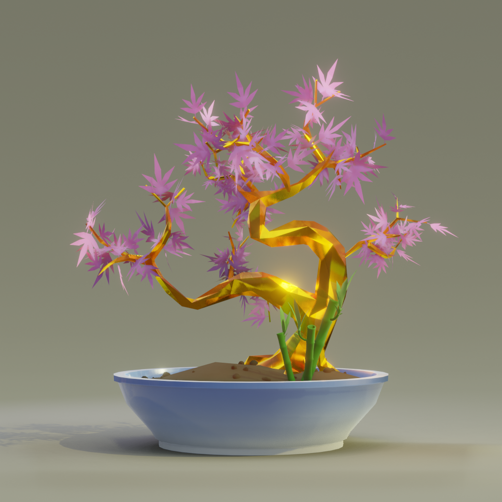 ZENFT Garden Society - Bonsai - Bonsai #8778 - NFT # 8778