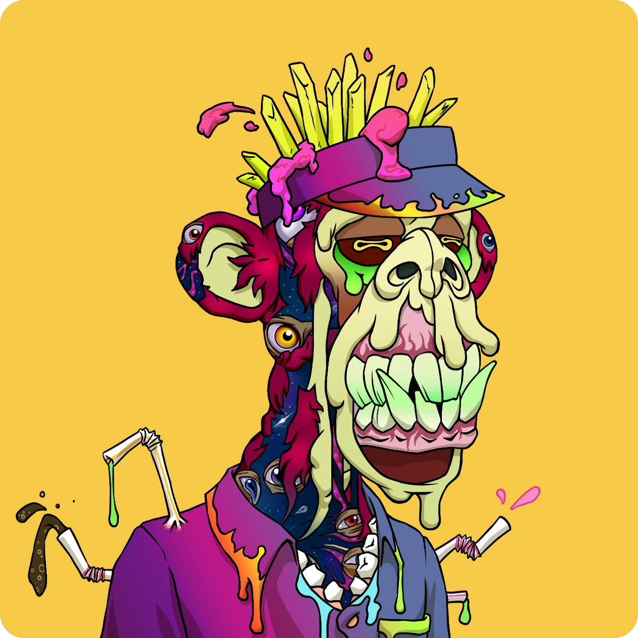 Yuga Labs - Mutant Ape Yacht Club - NFT # 21053