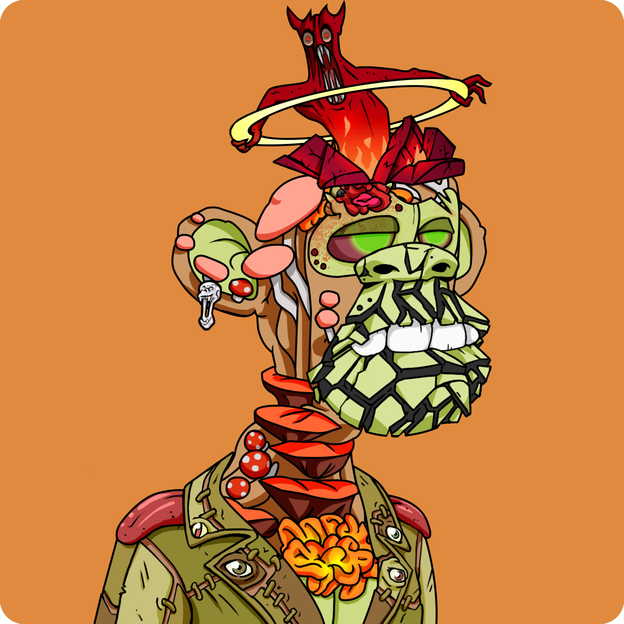 Yuga Labs - Mutant Ape Yacht Club - NFT # 8172