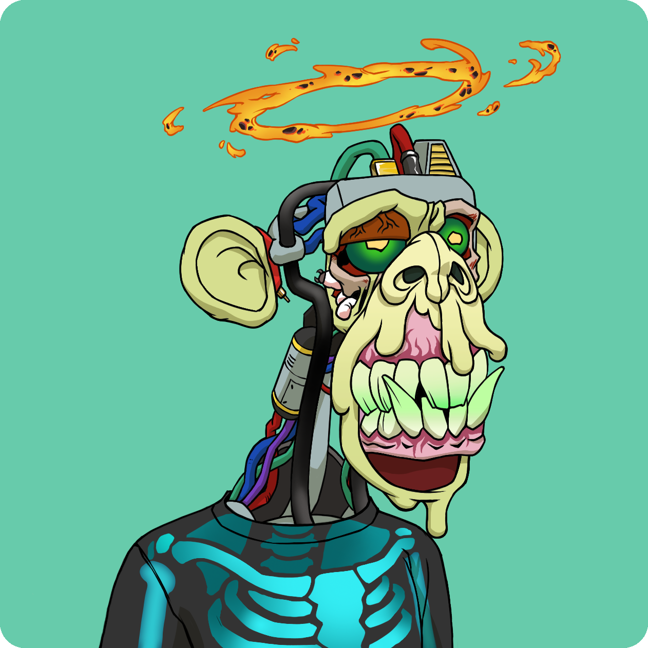 Yuga Labs - Mutant Ape Yacht Club - NFT # 4860