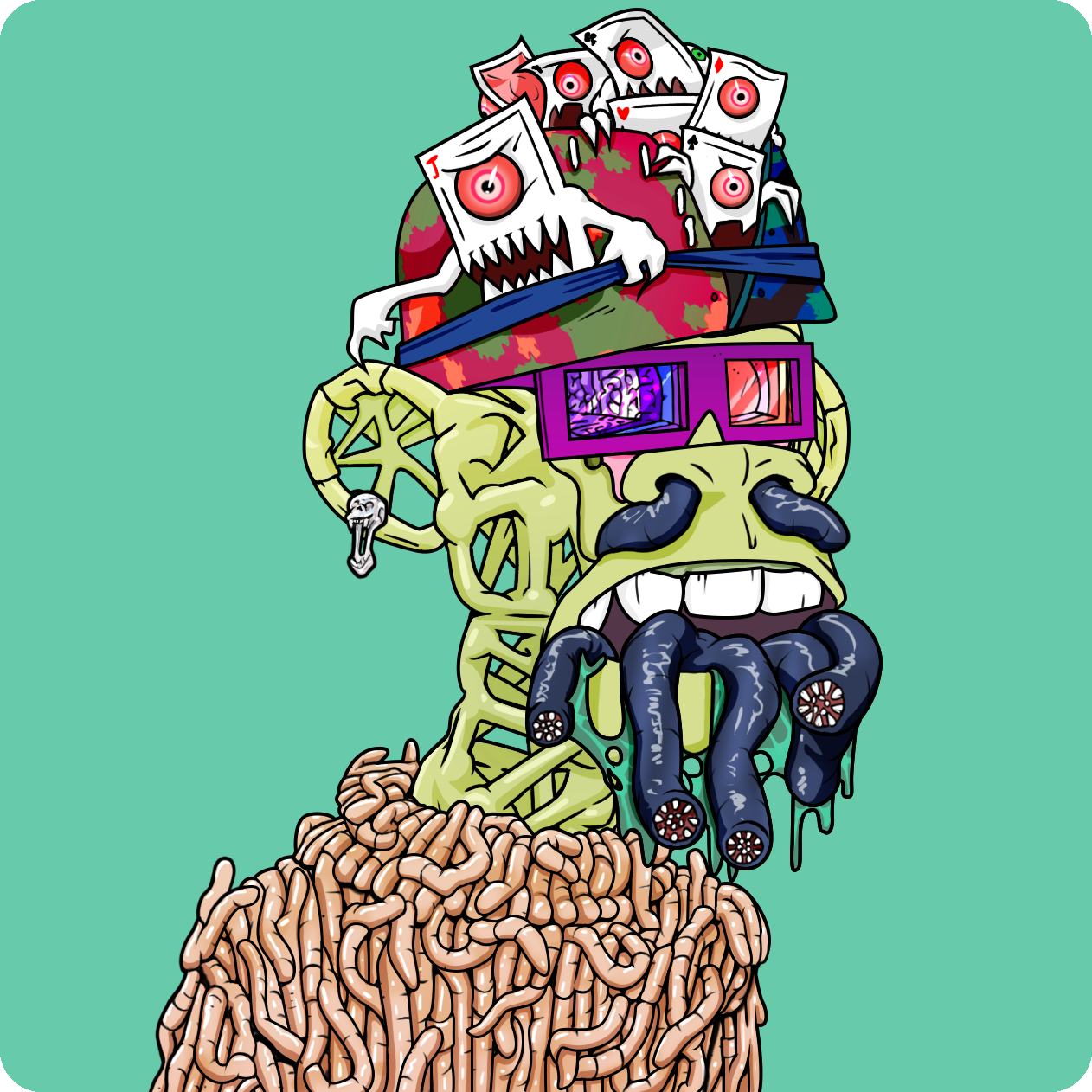 Yuga Labs - Mutant Ape Yacht Club - NFT # 16884