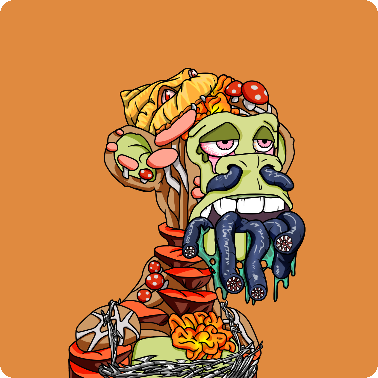 Yuga Labs - Mutant Ape Yacht Club - NFT # 4589