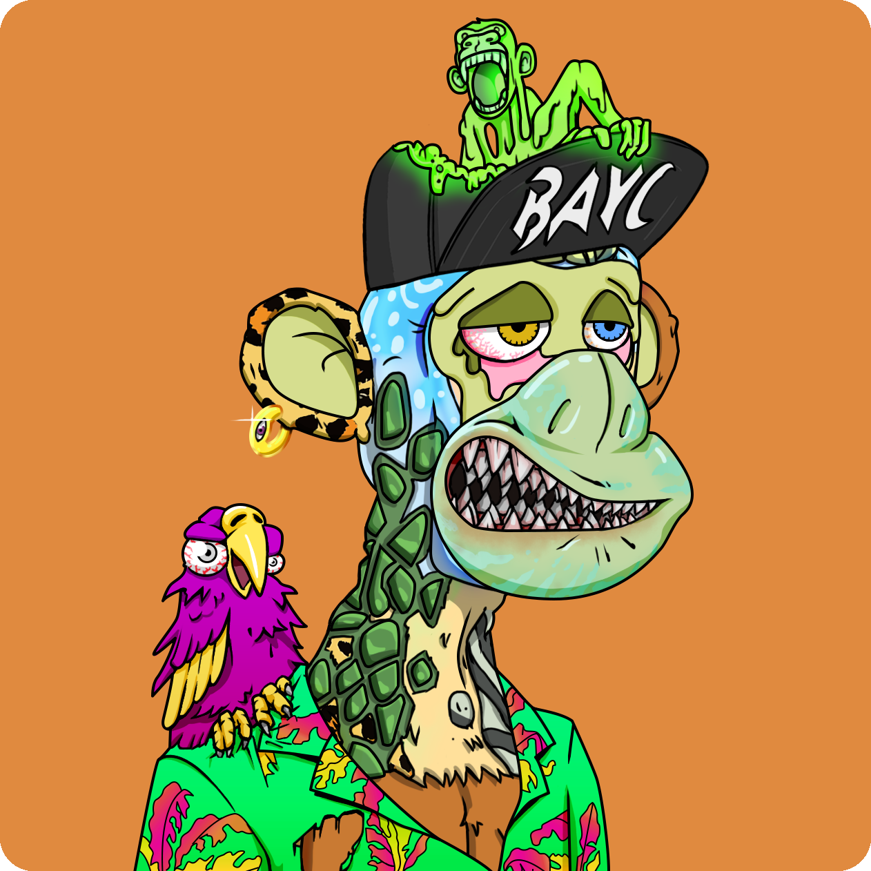 Yuga Labs - Mutant Ape Yacht Club - NFT # 14788