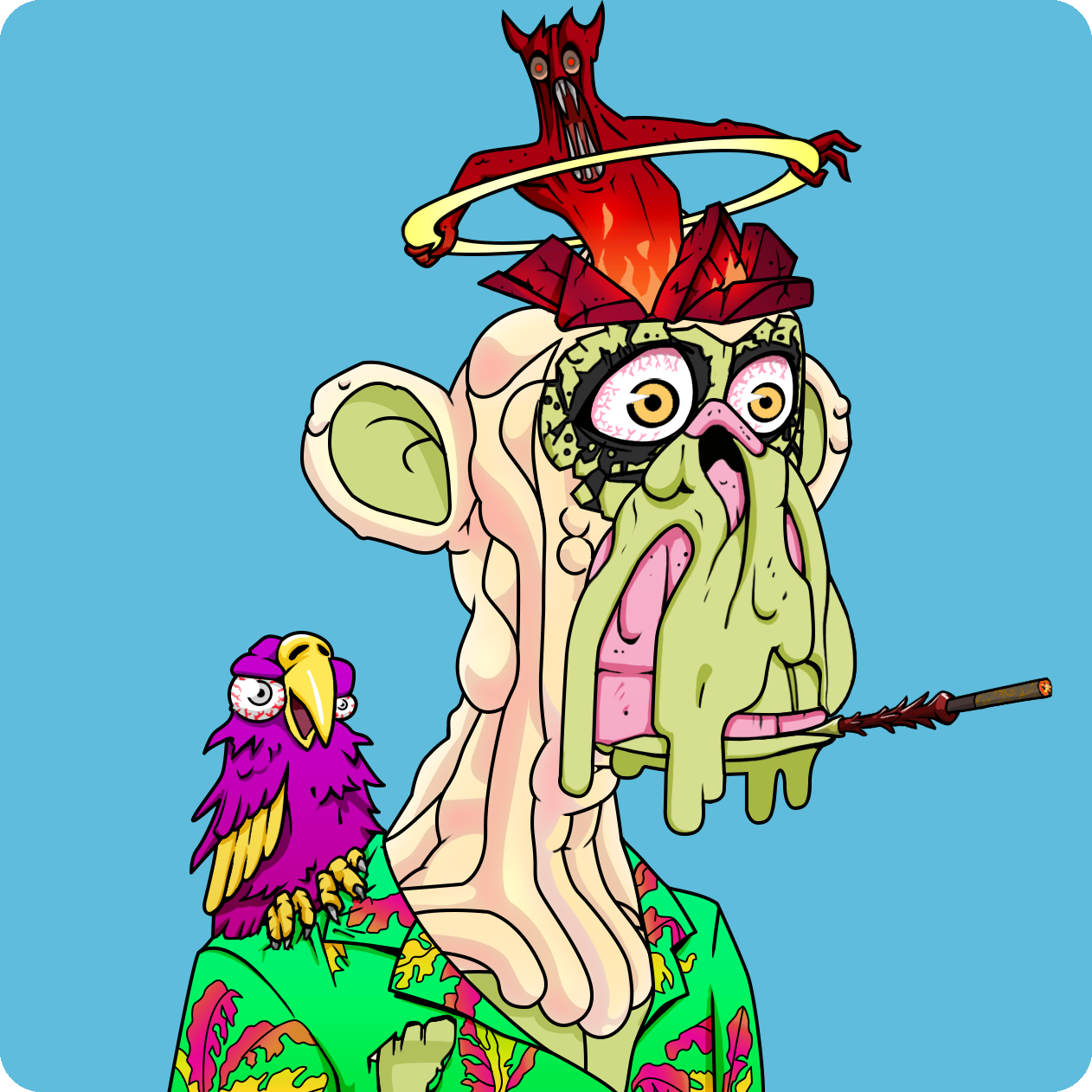 Yuga Labs - Mutant Ape Yacht Club - NFT # 25378