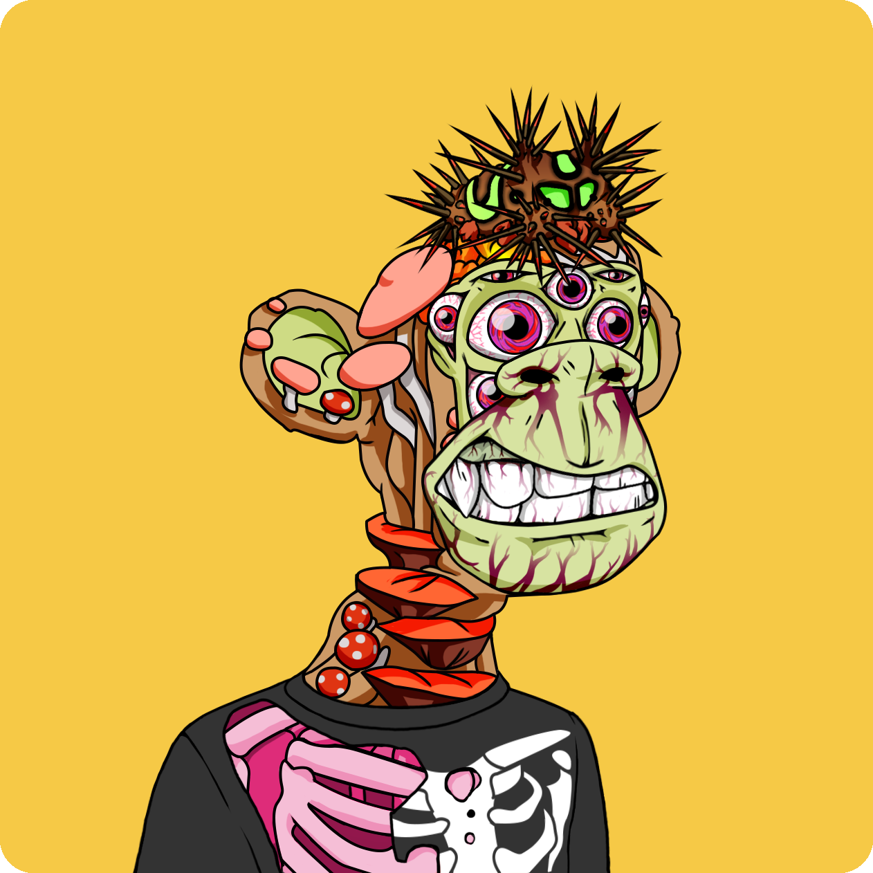 Yuga Labs - Mutant Ape Yacht Club - NFT # 8750