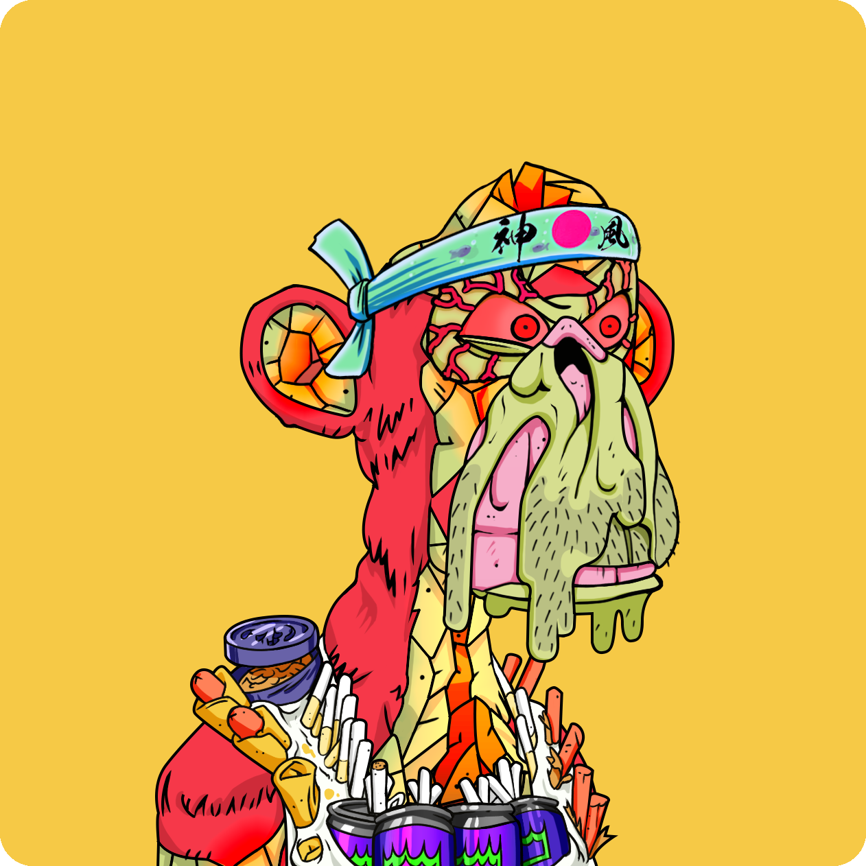 Yuga Labs - Mutant Ape Yacht Club - NFT # 17026