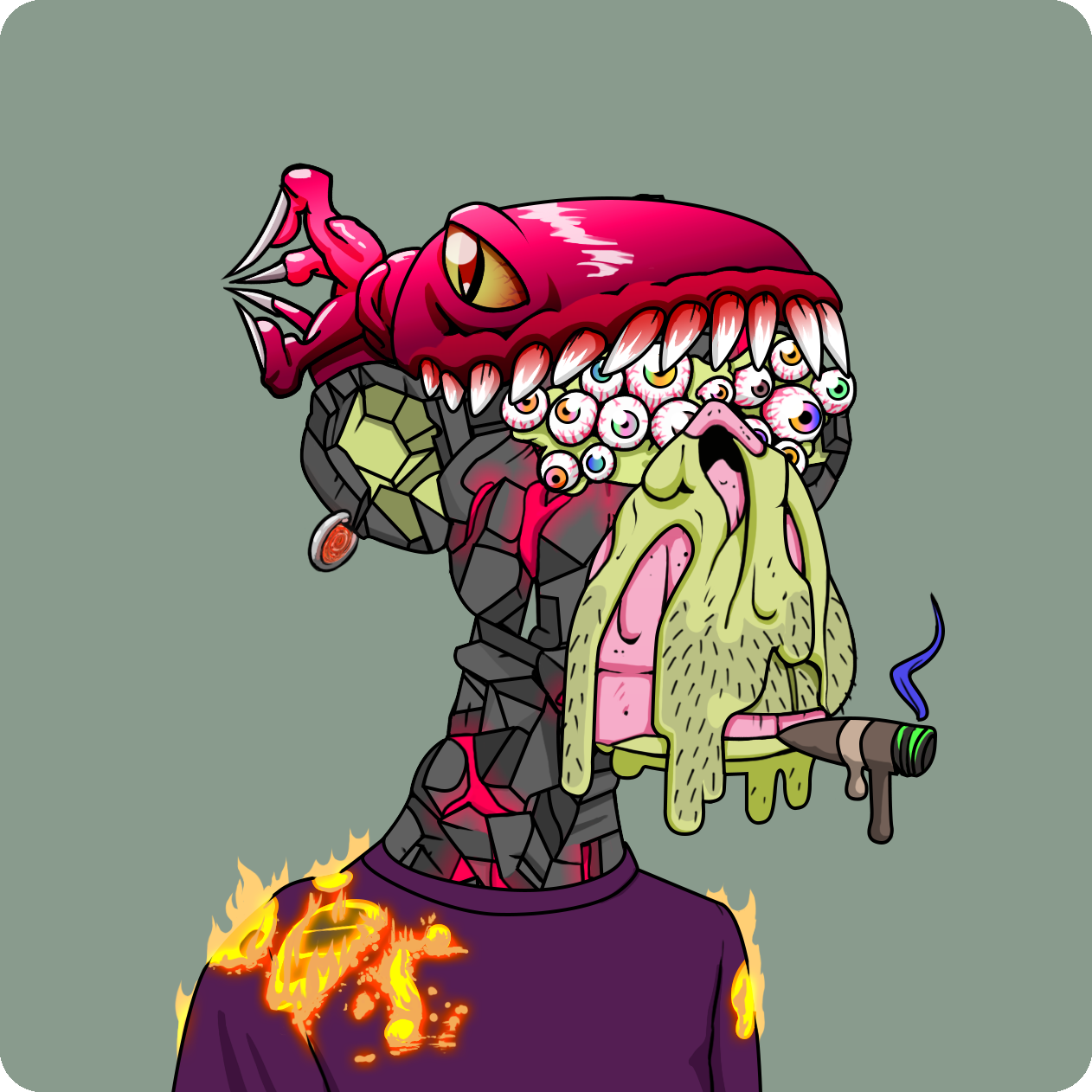 Yuga Labs - Mutant Ape Yacht Club - NFT # 15480