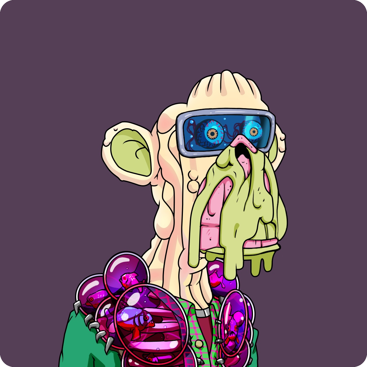 Yuga Labs - Mutant Ape Yacht Club - NFT # 17024